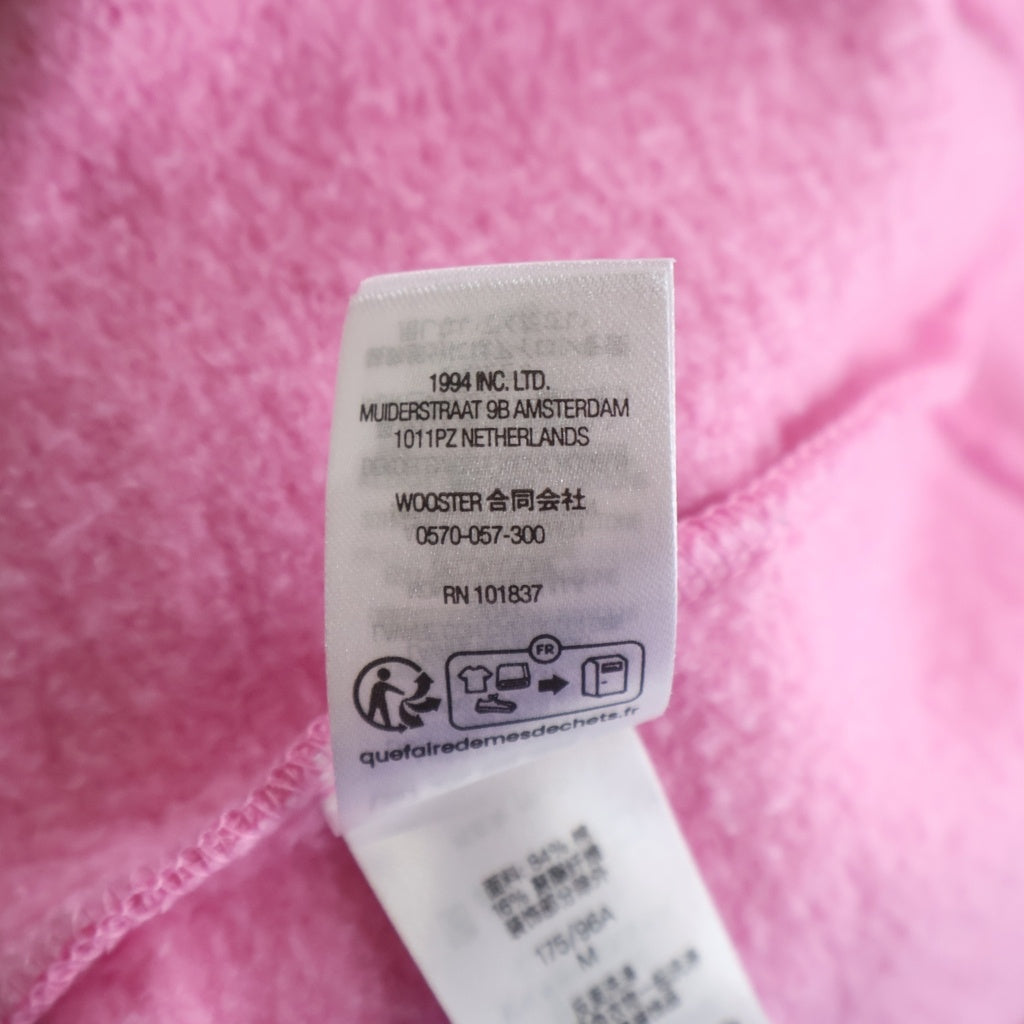 SUPREME(シュプリーム) 24AW Micro Logo Hooded Sweatshirt マイクロロゴ スウェットプルオーバーパーカー ピンク