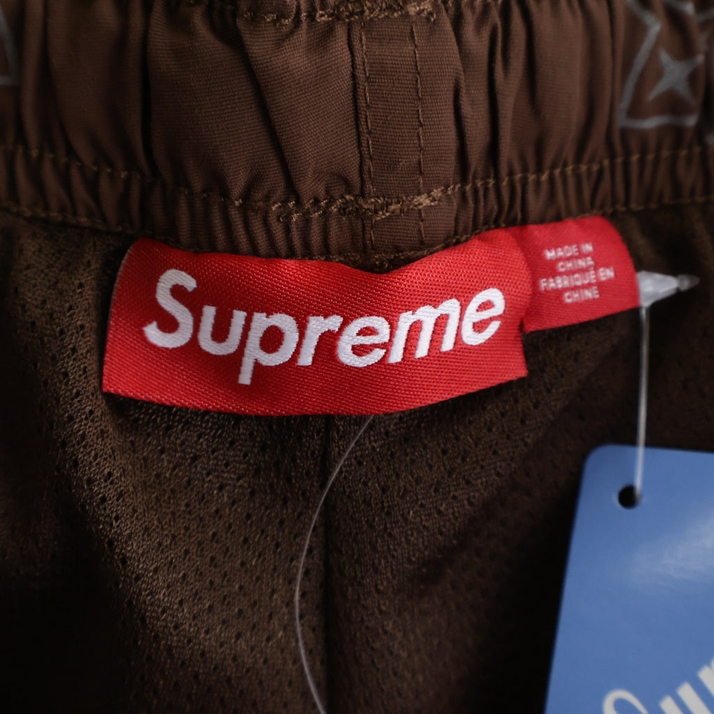 SUPREME(シュプリーム) 26SS Reflective Bandana Track Pant リフレクティブ バンダナ柄 ナイロン トラックパンツ ブラウン