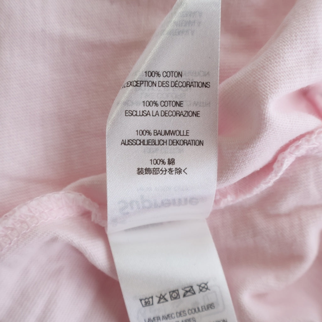 SUPREME(シュプリーム) 24AW Old English Tee オールドイングリッシュ 刺繍ロゴ 半袖Tシャツ カットソー ピンク