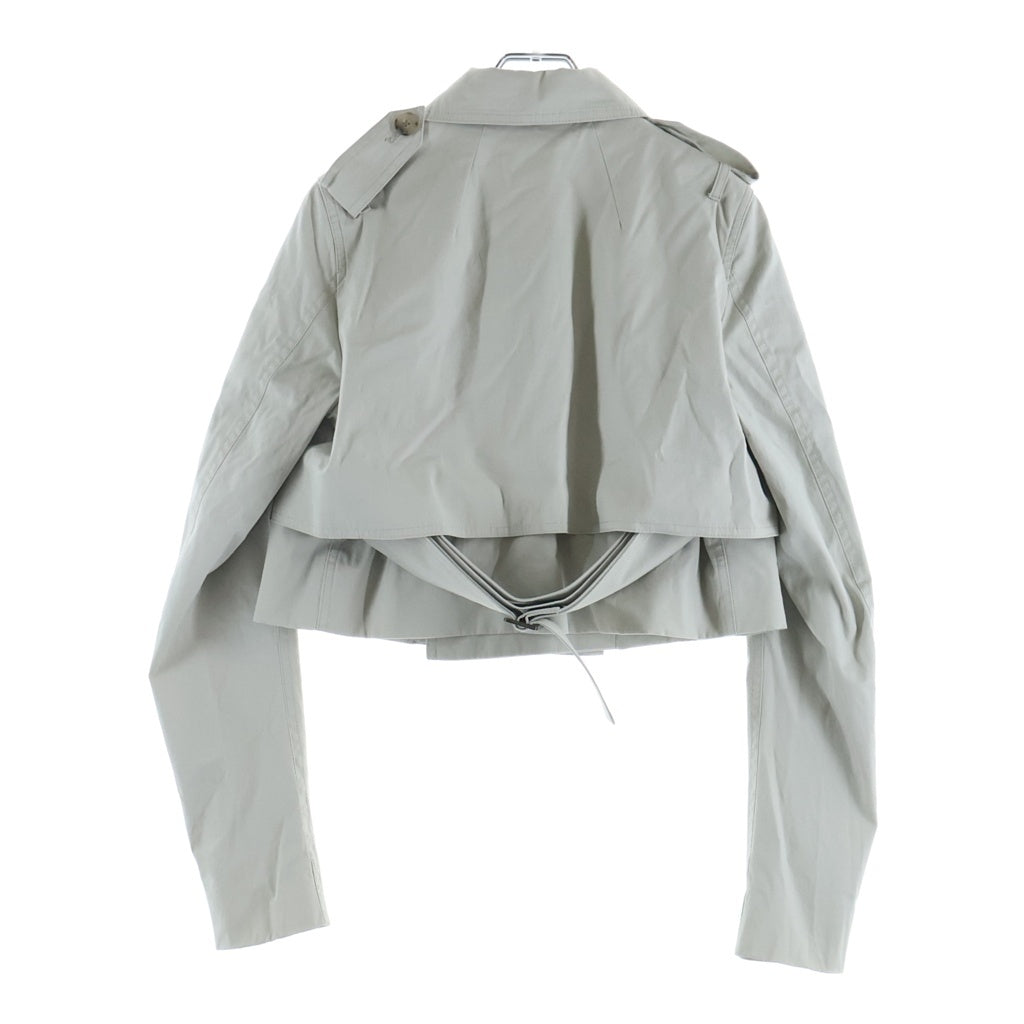 Rick Owens(リックオウエンス) 19SS ショートトレンチコート ベージュ レディース RP19S6720