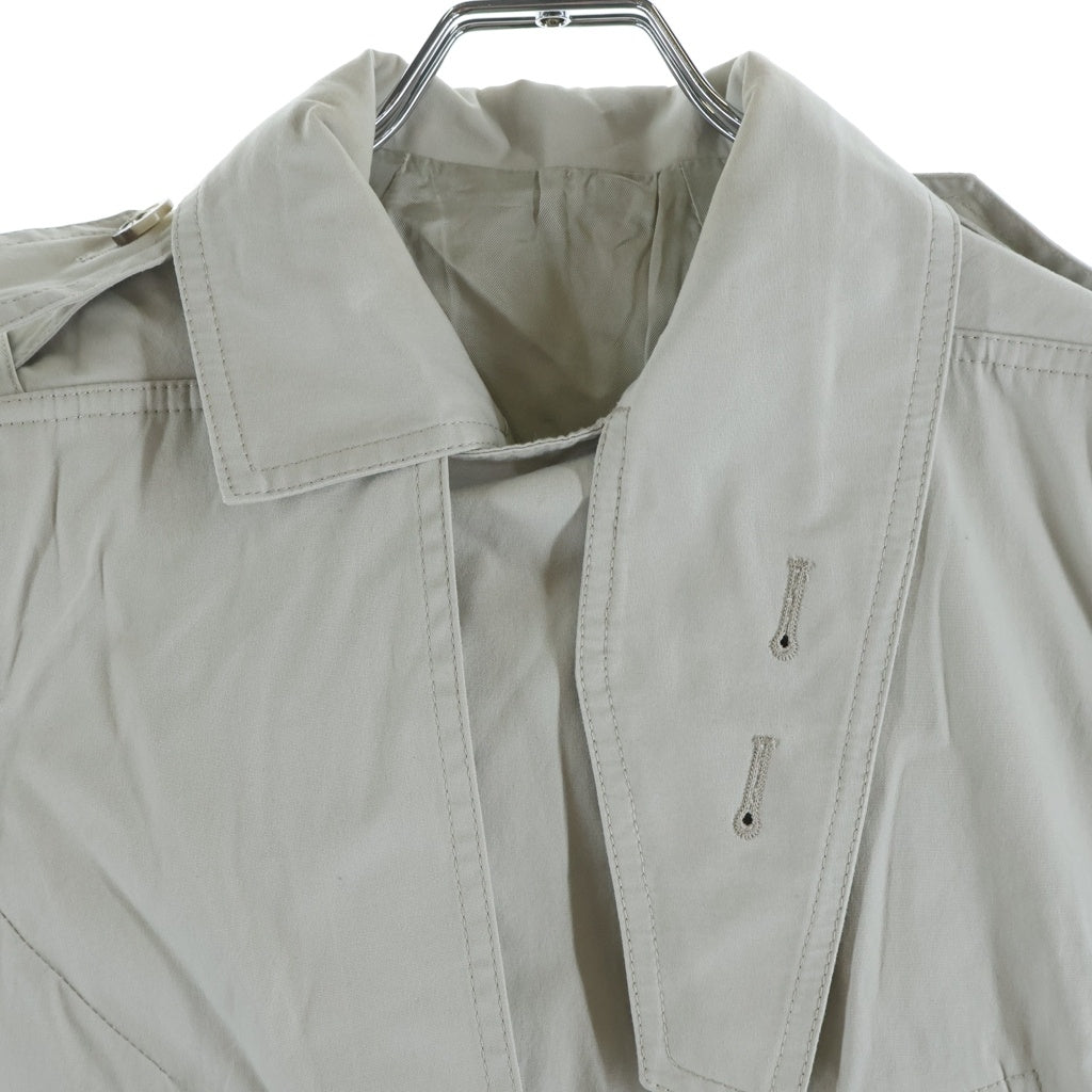 Rick Owens(リックオウエンス) 19SS ショートトレンチコート ベージュ レディース RP19S6720