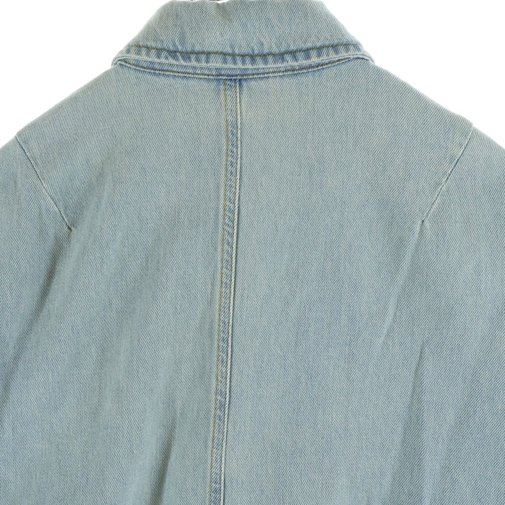 DRIES VAN NOTEN(ドリスヴァンノッテン) VVESTO ICE BLUE DENIM JACKET クロップド丈 デニムジャケット レディース ライトインディゴ