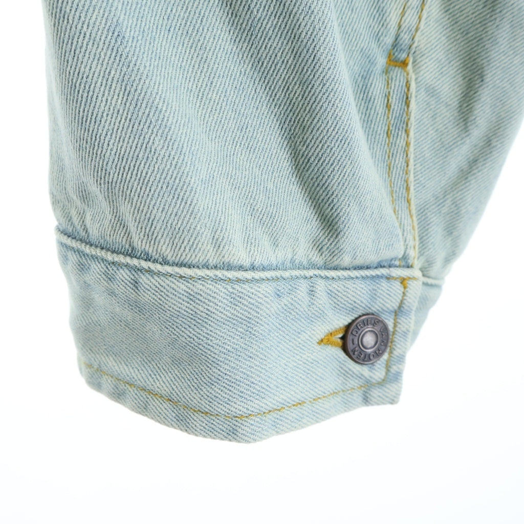 DRIES VAN NOTEN(ドリスヴァンノッテン) VVESTO ICE BLUE DENIM JACKET クロップド丈 デニムジャケット レディース ライトインディゴ