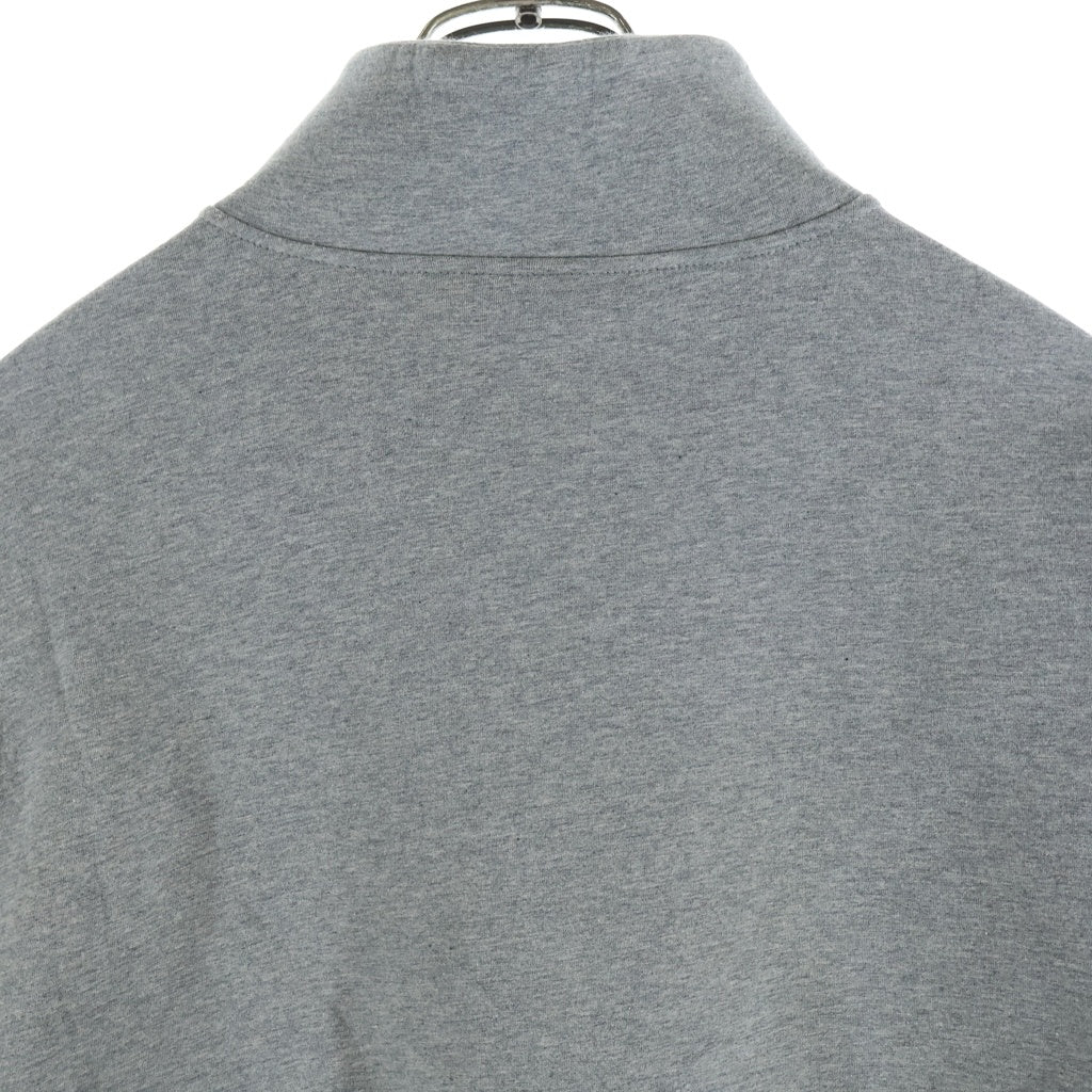 DRIES VAN NOTEN(ドリスヴァンノッテン) HUMY 9622 W.K.SWEATER ラウンドジップ ボンディングスウェットシャツ レディース グレー