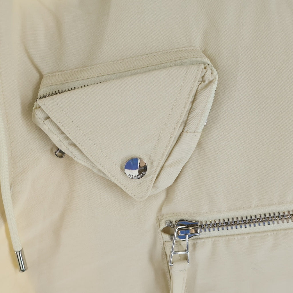 MLVINCE(メルヴィンス) 25SS NYLON CARGO SHORTS ナイロンカーゴショーツ ハーフパンツ クリーム
