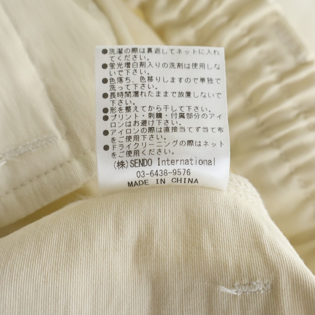 MLVINCE(メルヴィンス) 25SS NYLON CARGO SHORTS ナイロンカーゴショーツ ハーフパンツ クリーム