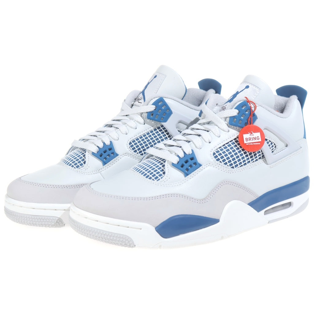 NIKE(ナイキ) AIR JORDAN 4 RETRO INDUSTRIAL BLUE FV5029-141 エアジョーダン4 インダストリアルブルー ハイカットスニーカー ホワイト/ブルー US12/30cm