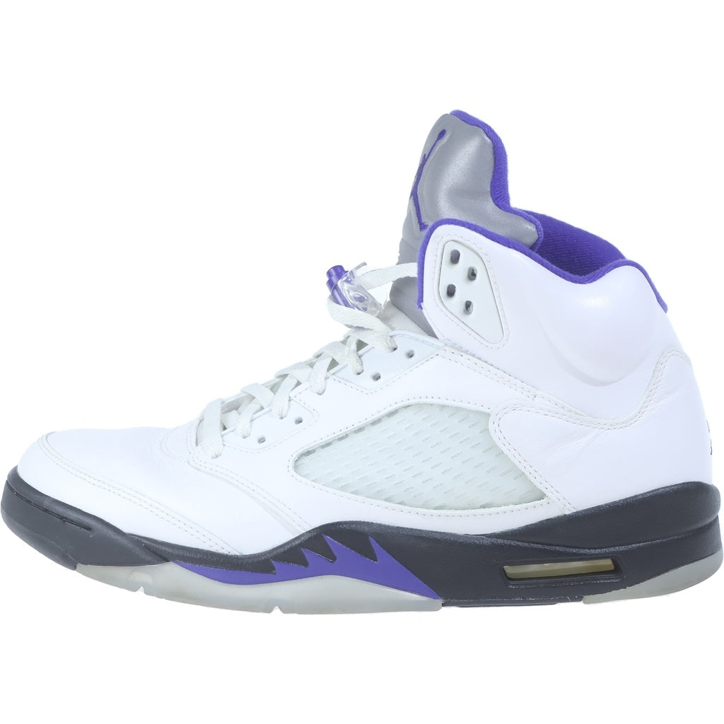 NIKE(ナイキ) AIR JORDAN 5 RETRO DARK CONCORD DD0587-141 エアジョーダン5 レトロ ダークコンコルド ハイカットスニーカー ホワイト/パープル US12/30cm