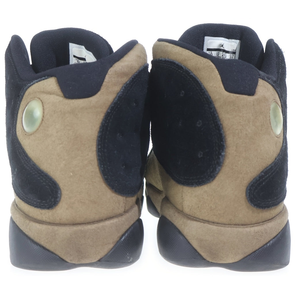 NIKE(ナイキ) AIR JORDAN13 RETRO OLIVE 414571-006 エアジョーダン13 レトロ オリーブ ハイカットスニーカー ブラック/オリーブ US13/31cm