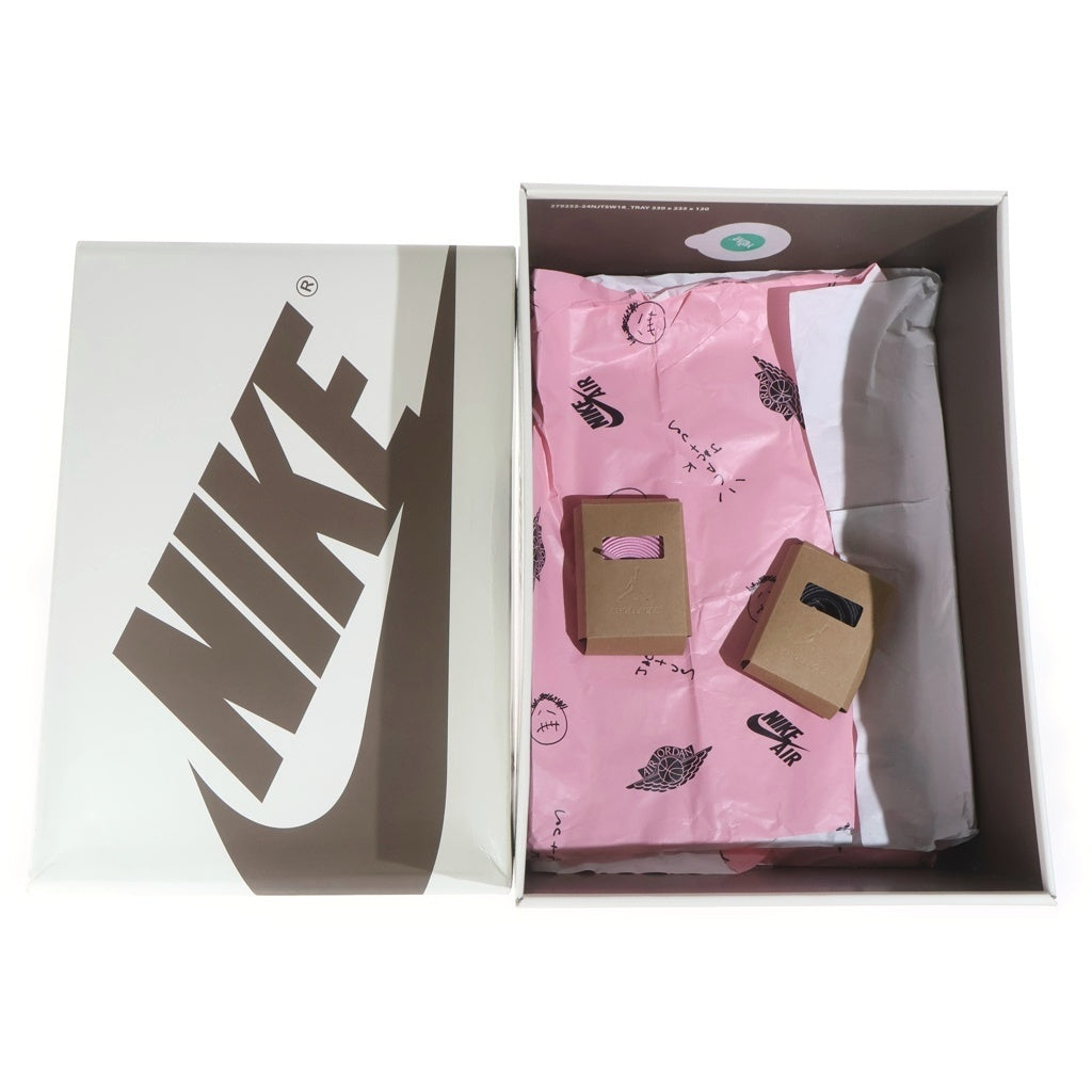 NIKE(ナイキ) ×TRAVIS SCOTT AIR JORDAN 1 LOW OG SP REVERSE OLIVE DM7866-200 トラヴィススコット エアジョーダン1 リバースオリーブ ローカットスニーカー US10/28cm