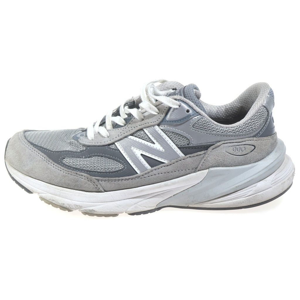New Balance(ニューバランス) 990V6 メッシュ/スウェード ローカットスニーカー グレー US9.5/27.5cm M990GL6
