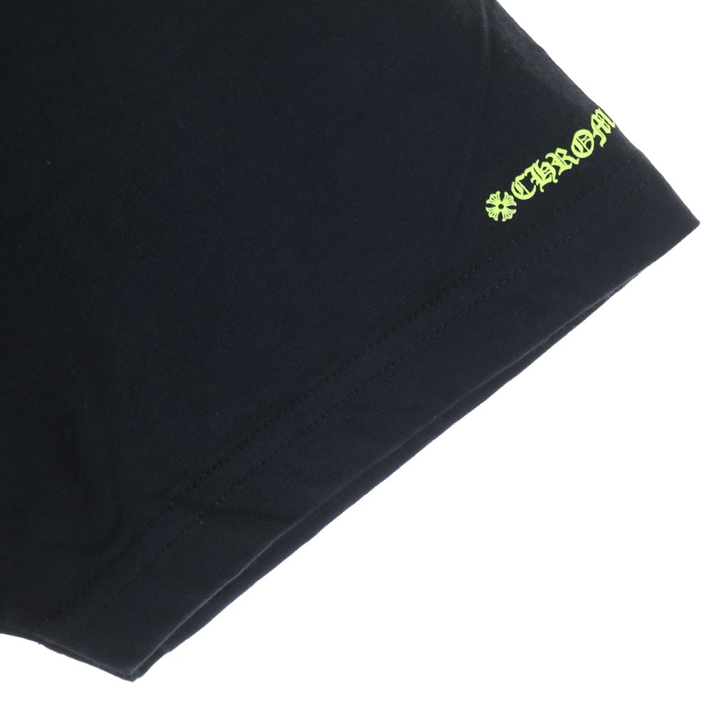 CHROME HEARTS(クロムハーツ) HORSESHOE S/S TEE ホースシュープリント 半袖Tシャツ カットソー /ネオンイエロー
