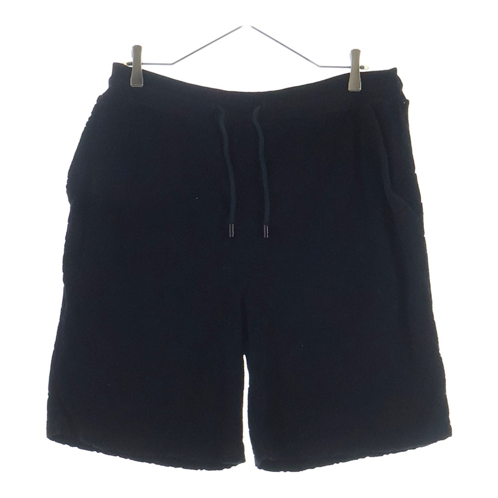 LOUIS VUITTON(ルイヴィトン) 23AW モノグラム 総柄ロゴ フレンチテリー ハーフパンツ ショーツ ブラック RM232Q Y44 HPY42W