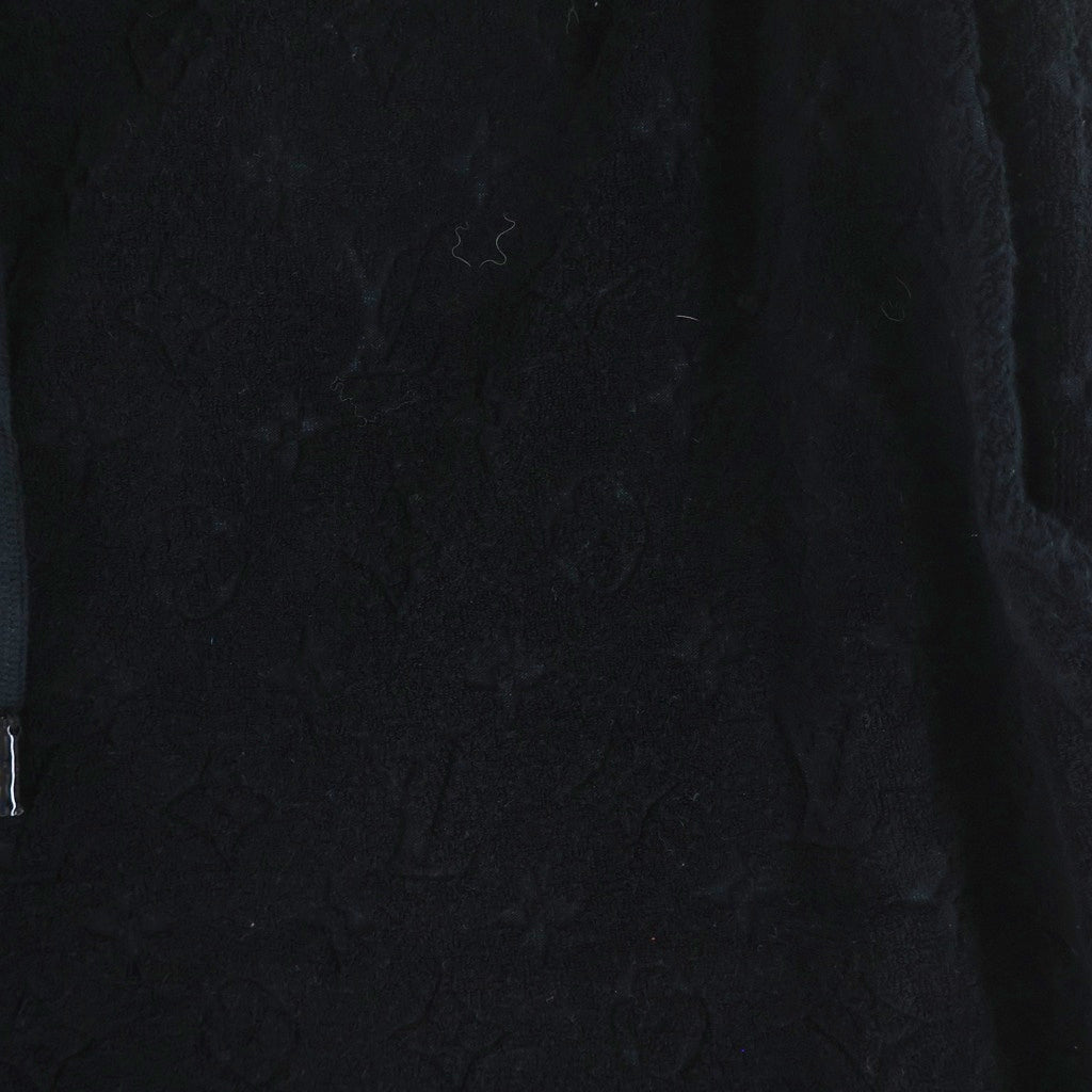 LOUIS VUITTON(ルイヴィトン) 23AW モノグラム 総柄ロゴ フレンチテリー ハーフパンツ ショーツ ブラック RM232Q Y44 HPY42W