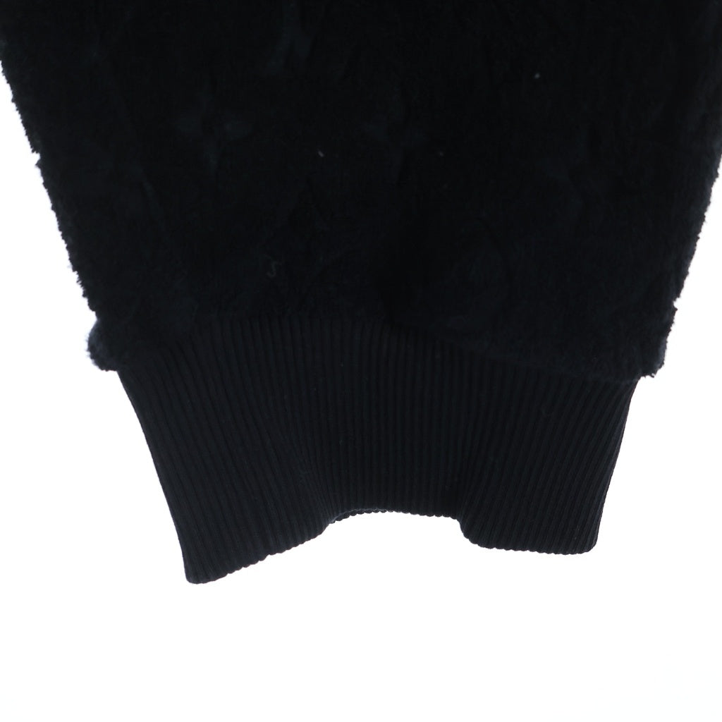 LOUIS VUITTON(ルイヴィトン) 23AW モノグラム 総柄ロゴ フレンチテリー ジップパーカー ブラック RM232Q Y44 HPY41W