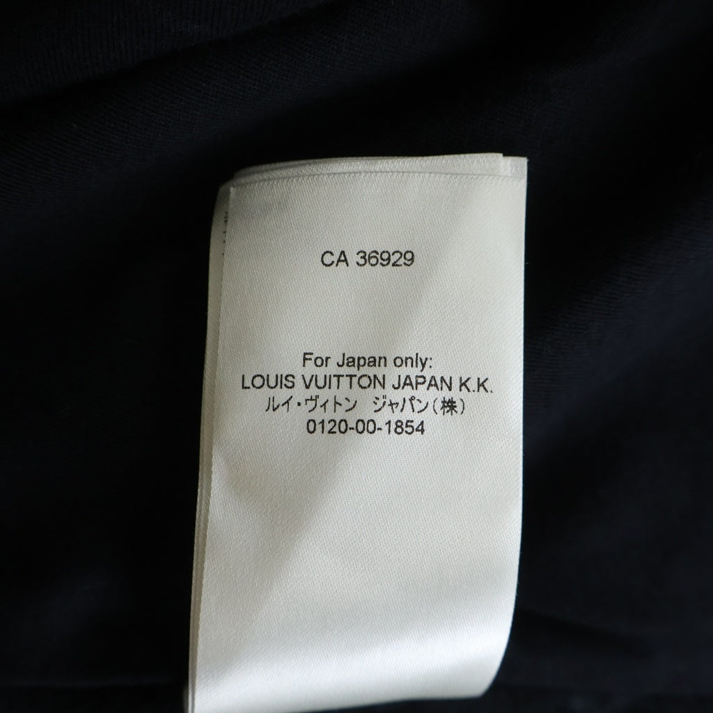 LOUIS VUITTON(ルイヴィトン) 23AW モノグラム 総柄ロゴ フレンチテリー ジップパーカー ブラック RM232Q Y44 HPY41W