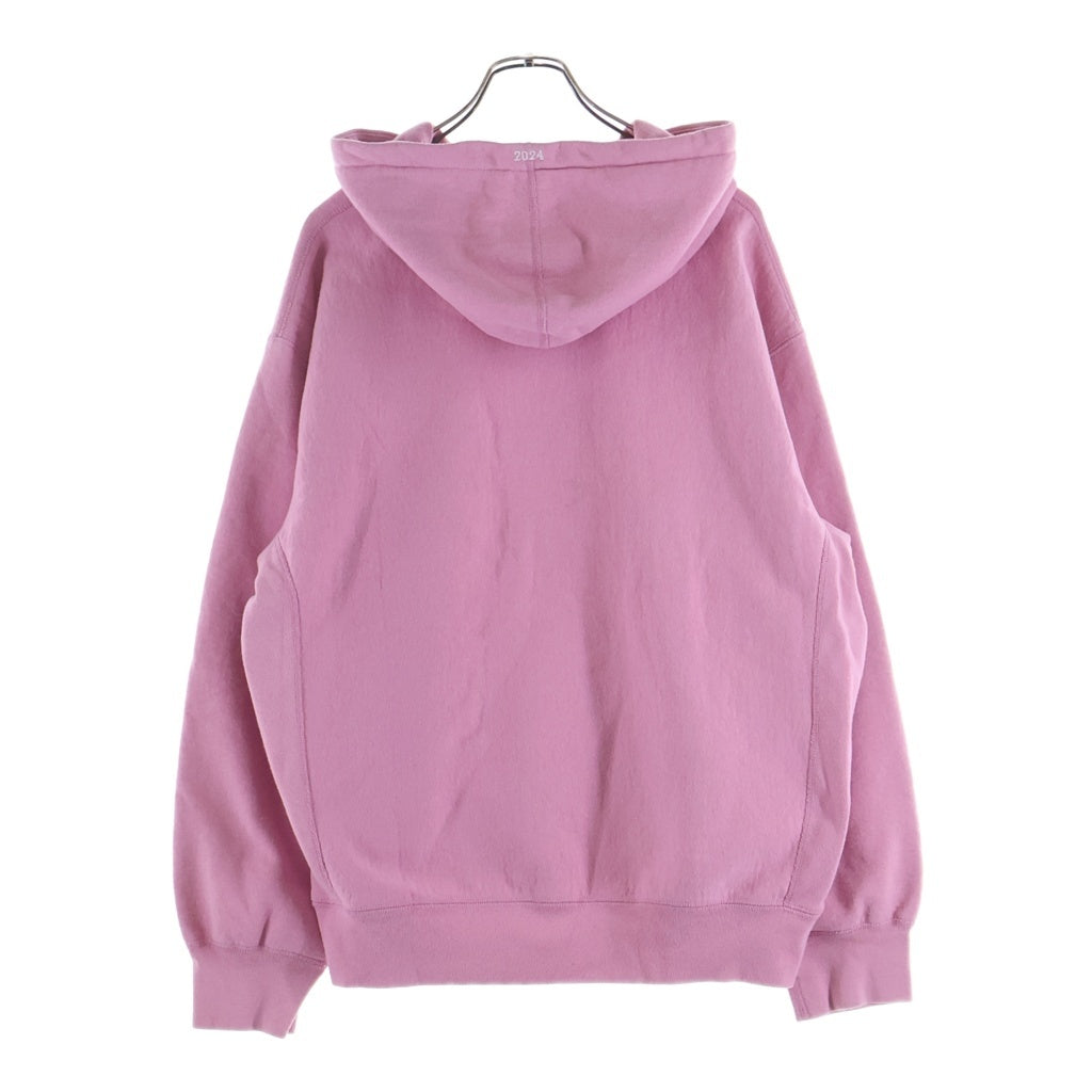 SUPREME(シュプリーム) 24AW Box Logo Hooded Sweatshirt ボックスロゴ刺繍 スウェットプルオーバーパーカー ピンク