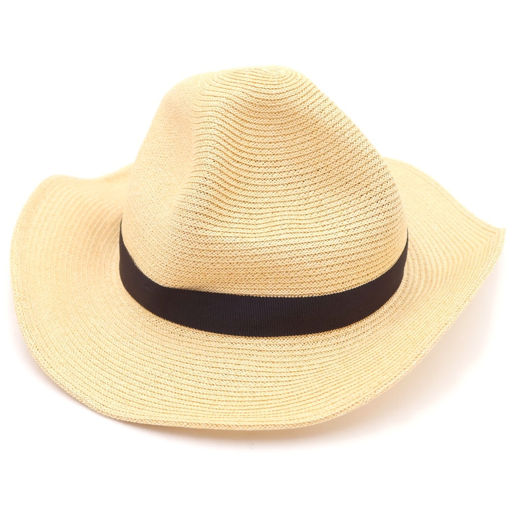 DESCENDANT(ディセンダント) 26SS SEEP STRAW HAT ストローハット 帽子 ベージュ 261MYDS-HT01 レディース