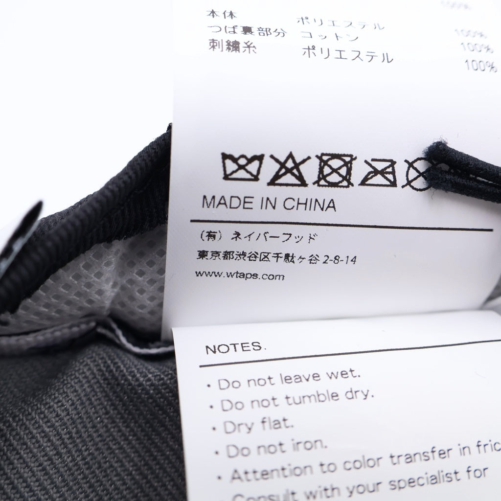 WTAPS(ダブルタップス) 25AW ×NEW ERA 59FIFTY LOW PROFILE CAP POLY TWILL ニューエラ ロープロファイル ベースボールキャップ 帽子 グレー 252NENED-HT01