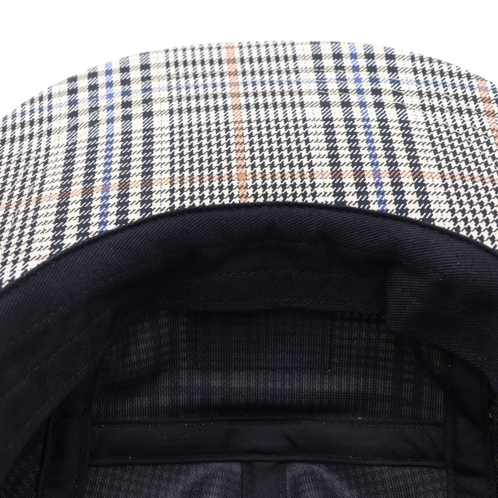WTAPS(ダブルタップス) 24AW T-5 03 CAP NLPL TWILL TEXTILE チェック柄 ナイロンツイル キャンプキャップ 帽子 マルチカラー 242HCDT-HT09