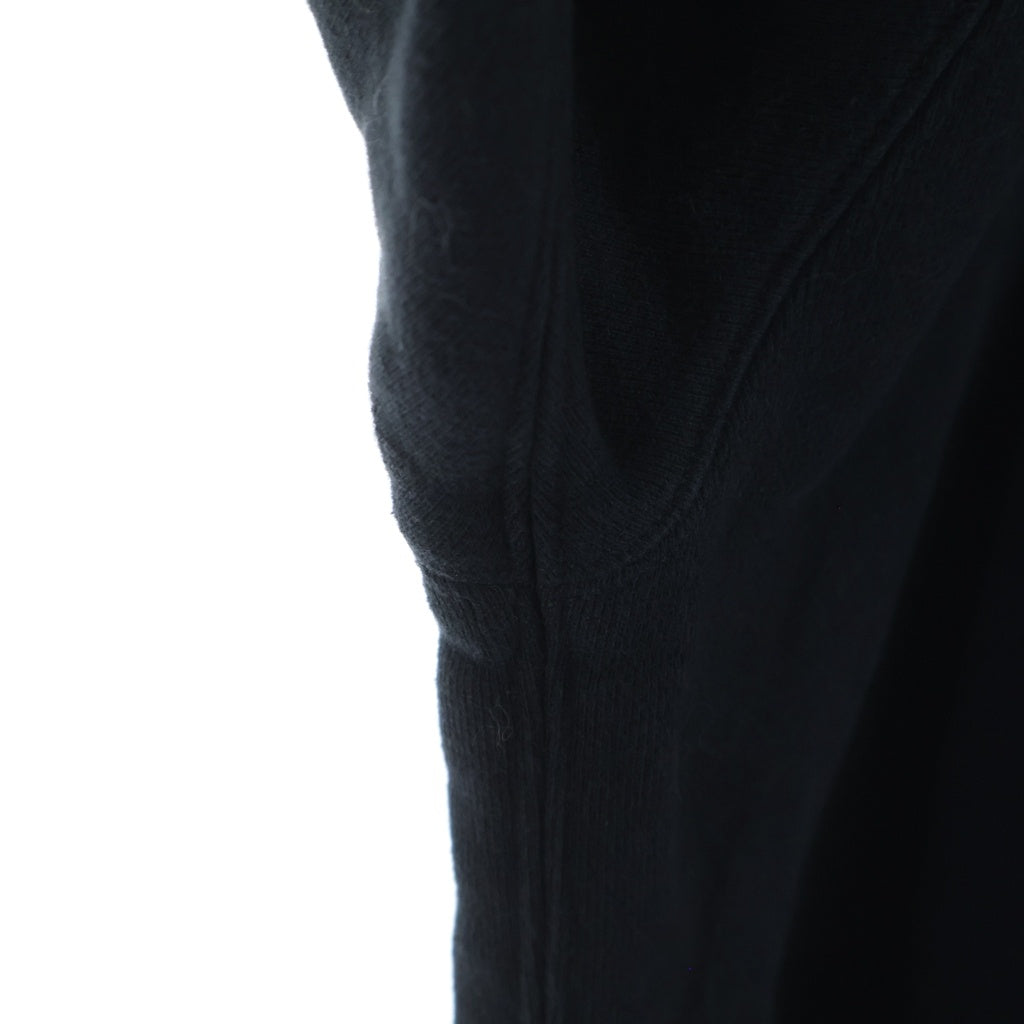 WTAPS(ダブルタップス) 24AW ×CHAMPION ACADEMY HOODED チャンピオン 刺繍ロゴ アカデミーフーディー スウェットパーカー ブラック 232HBCHD-CSM04S