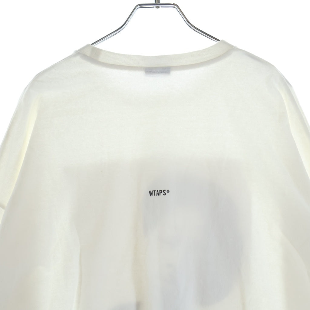 WTAPS(ダブルタップス) 25AW 252MV LS COTTON フォトプリント 長袖Tシャツ カットソー ホワイト 252ATDT-LTM01S