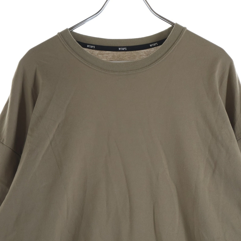 WTAPS(ダブルタップス) 25AW SLDR 01 LS COTTON レイヤード長袖Tシャツ カットソー ベージュ 252ATDT-CSM19