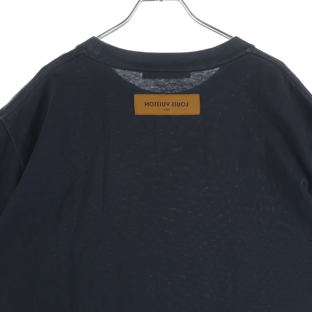 LOUIS VUITTON(ルイヴィトン) 23AW インサイドアウト 半袖Tシャツ カットソー ブラック RM232Q JYN HIY47W