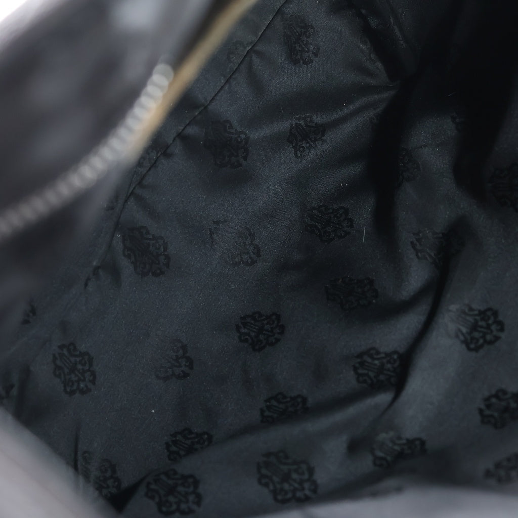 CHROME HEARTS(クロムハーツ) FS TOTE FSトート クロスパッチ付きレザートートバッグ ブラック レディース