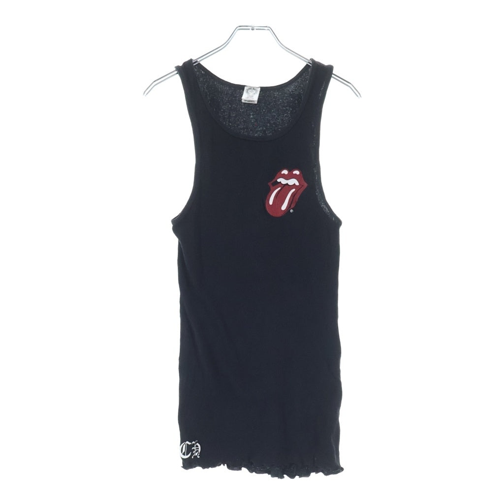 CHROME HEARTS(クロムハーツ) RIB TANK リップ&タン/ホースシュー リブタンクトップ ブラック