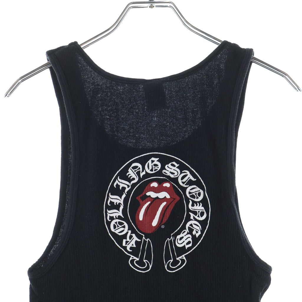 CHROME HEARTS(クロムハーツ) RIB TANK リップ&タン/ホースシュー リブタンクトップ ブラック
