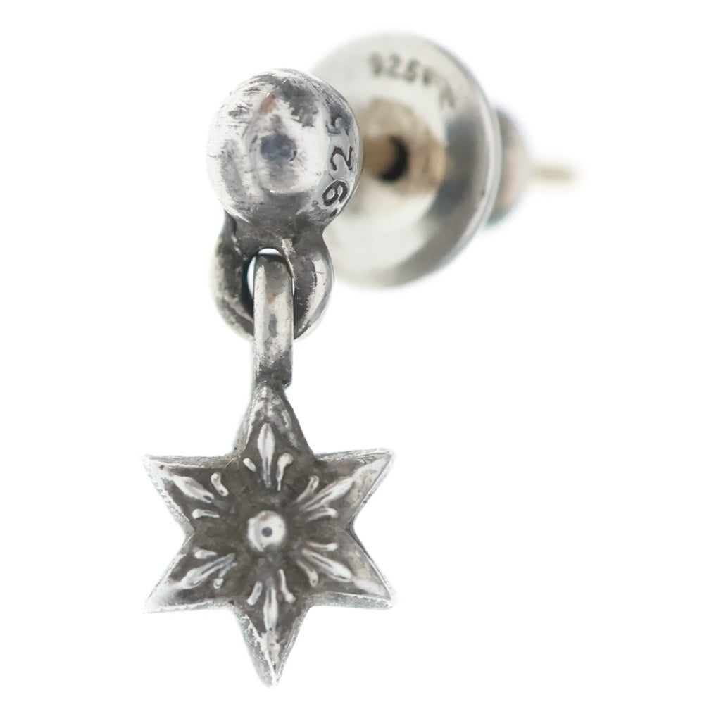 CHROME HEARTS(クロムハーツ) TNY STR DRP 1 タイニースタードロップピアス シルバー