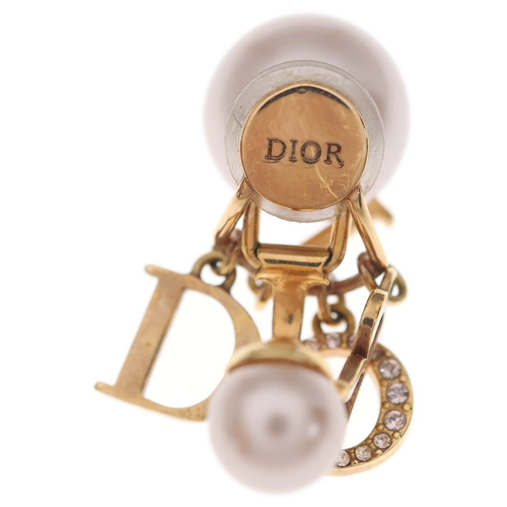 DIOR(ディオール) トライバル フェイクパールイヤリング 片耳 GP ゴールド レディース