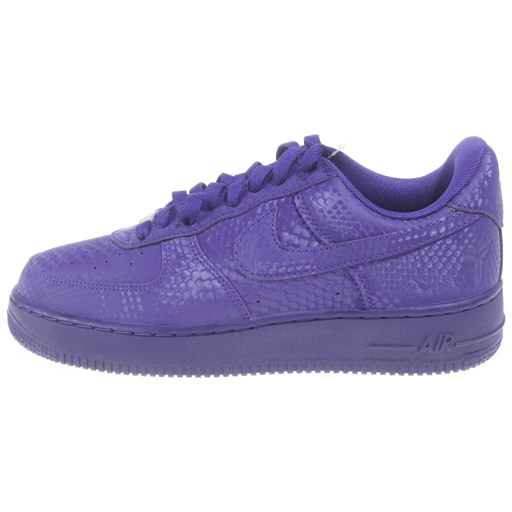 NIKE(ナイキ) ×KOBE BRYANT AIR FORCE 1 COURT PURPLE コービーブライアント エアフォース1 コートパープル ローカットスニーカー パープル US7.5/25.5cm IB0018-500