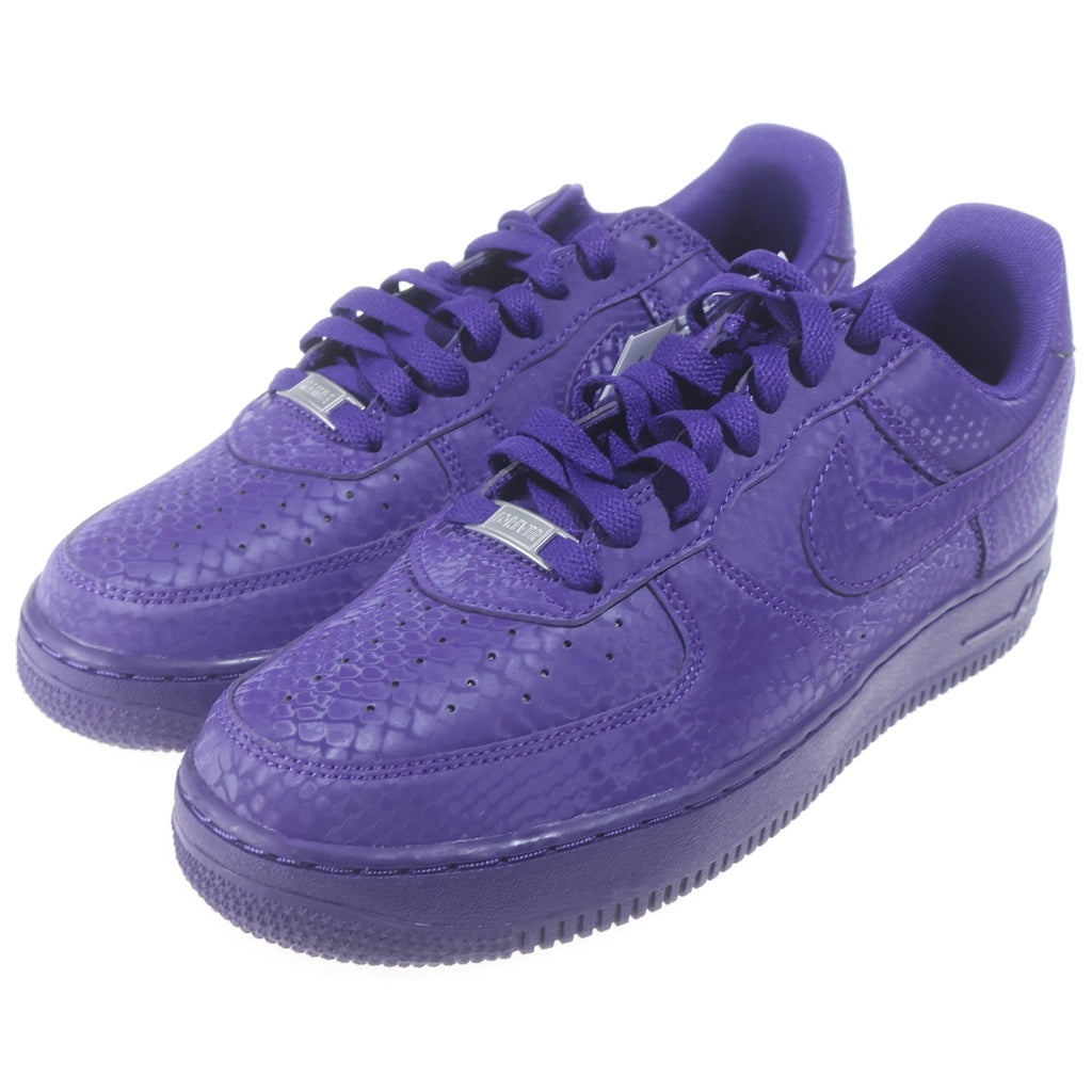 NIKE(ナイキ) ×KOBE BRYANT AIR FORCE 1 COURT PURPLE コービーブライアント エアフォース1 コートパープル ローカットスニーカー パープル US7.5/25.5cm IB0018-500