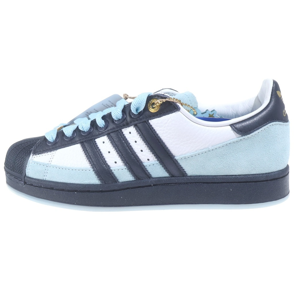 adidas(アディダス) SUPERSTAR 2 SUPPLIER COLOUR スーパースター2 サプライヤーカラー ローカットスニーカー ホワイト/ライトブルー US7.5/25.5cm KI8564
