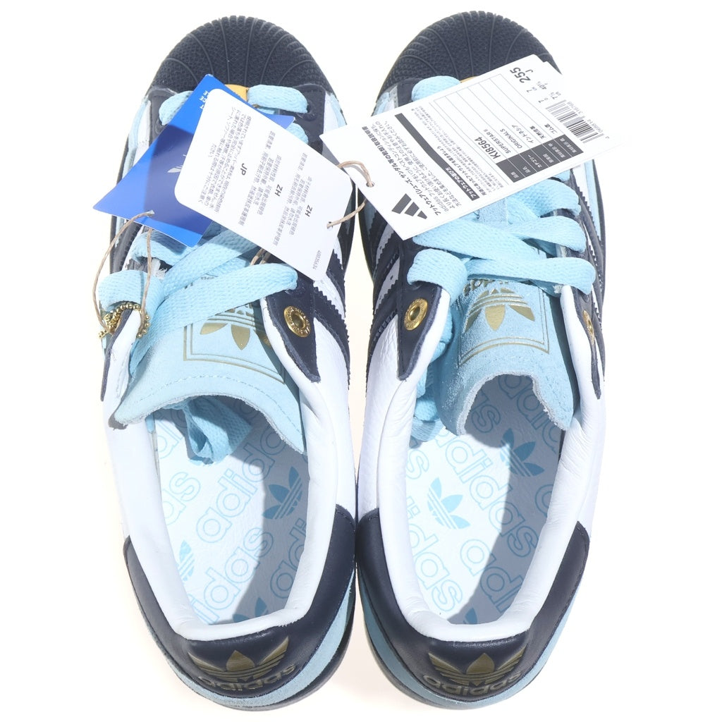 adidas(アディダス) SUPERSTAR 2 SUPPLIER COLOUR スーパースター2 サプライヤーカラー ローカットスニーカー ホワイト/ライトブルー US7.5/25.5cm KI8564