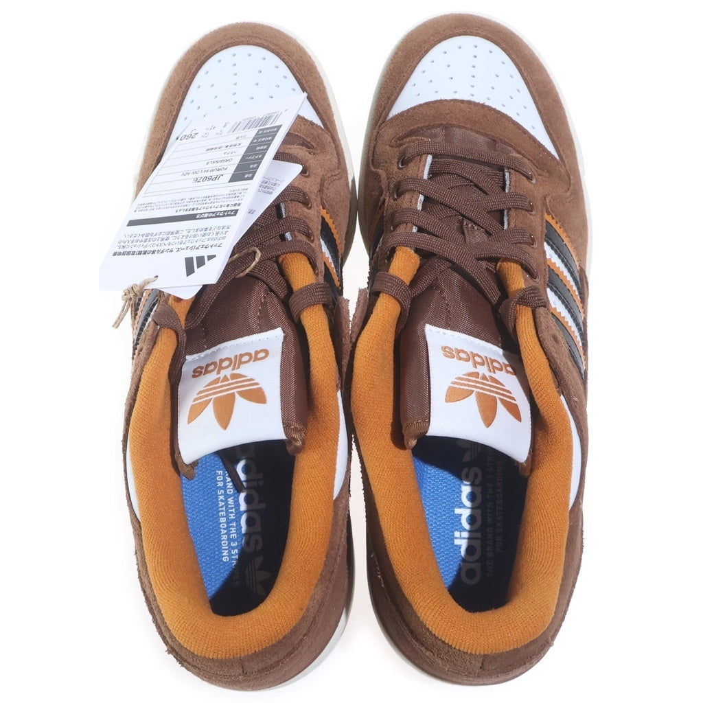 adidas(アディダス) FORUM 84 LOW ADV フォーラム84ADV ローカットスニーカー ブラウン/ホワイト US8/26cm JP6076