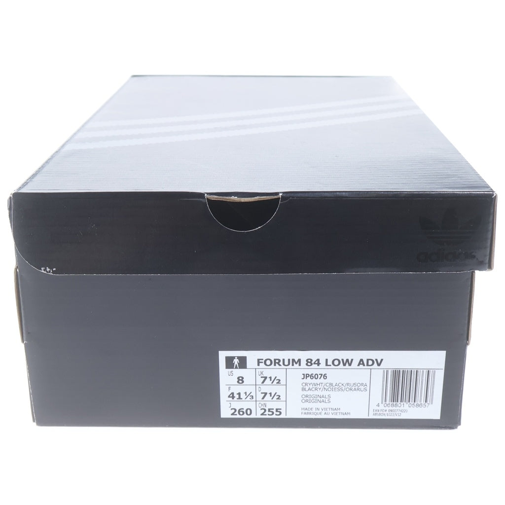 adidas(アディダス) FORUM 84 LOW ADV フォーラム84ADV ローカットスニーカー ブラウン/ホワイト US8/26cm JP6076
