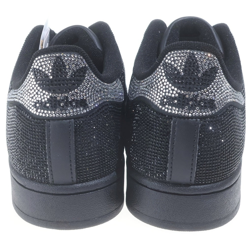 adidas(アディダス) WMNS SUPERSTAR 2 ウィメンズ スーパースター ラインストーン ローカットスニーカー ブラック/シルバー US8/25cm IH4200 レディース