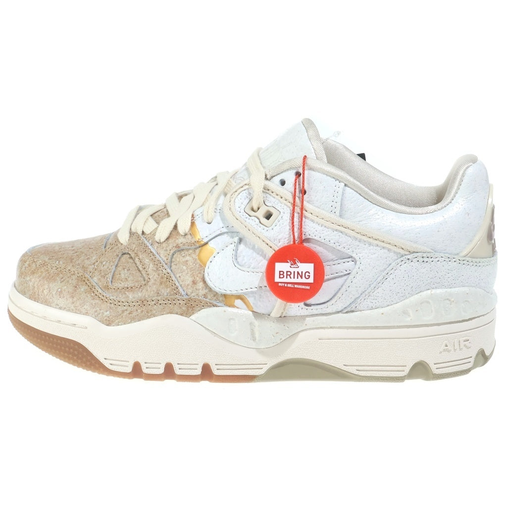 NIKE(ナイキ) ×NIGO AIR FORCE3 LOW SP NIGO HEEL LOGO 二ゴー エアフォース3 ローカットスニーカー ホワイト/ベージュ US8/26cm HQ0261-201