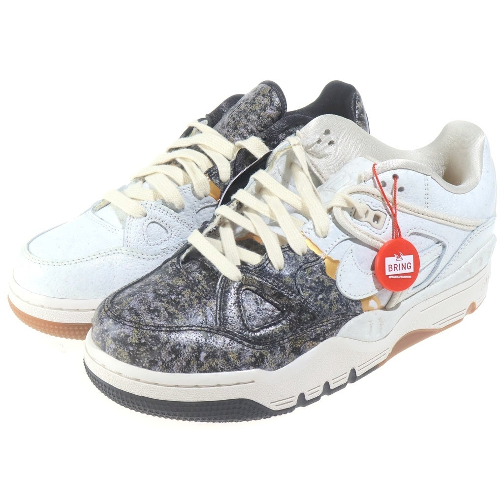 NIKE(ナイキ) ×NIGO AIR FORCE3 LOW SP NIGO HEEL LOGO 二ゴー エアフォース3 ローカットスニーカー ホワイト/ブラウン US8/26cm HQ0261-001