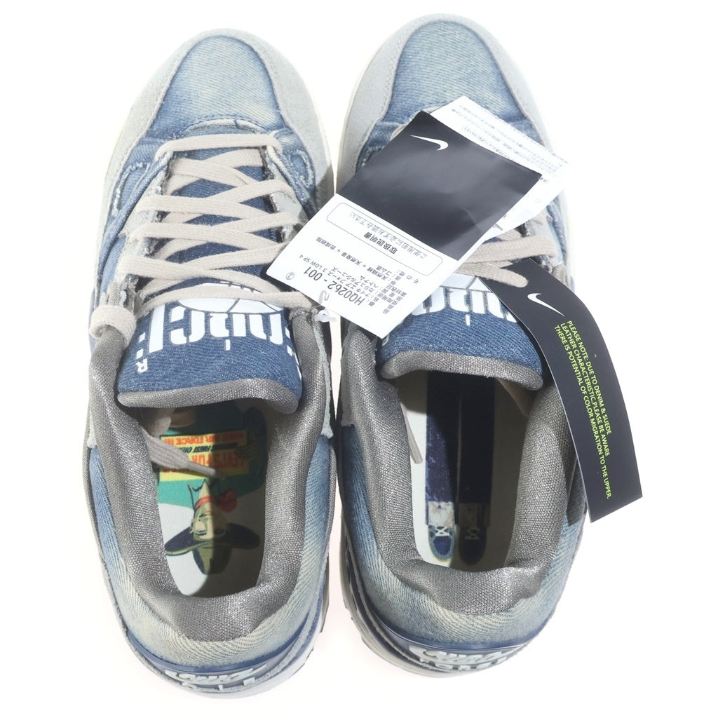 NIKE(ナイキ) ×NIGO ×Levi's AIR FORCE 3 LOW SP 4 ニゴー リーバイス エアフォース3 ローカットスニーカー ライトインディゴ/グレー US7.5/25.5cm HQ0262-001