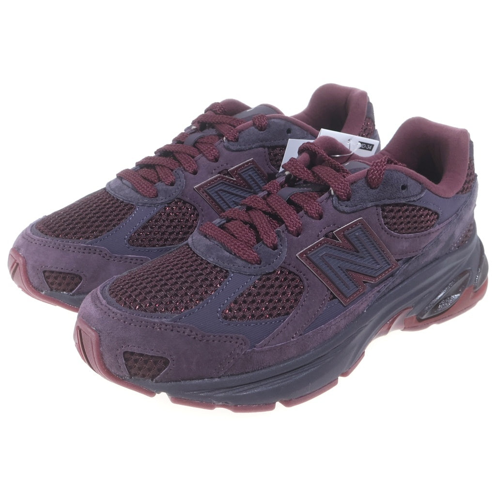 New Balance(ニューバランス) ×RICH PAUL ABZORB 2010 リッチポール スウェード/メッシュローカットスニーカー ボルドー US7.5/25.5cm U2010RP1