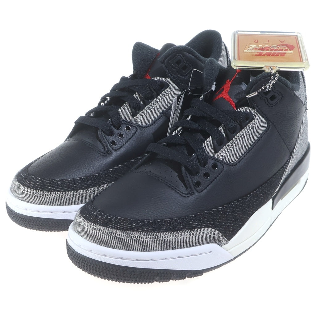 NIKE(ナイキ) ×LEVI'S AIR JORDAN 3 RETRO SP リーバイス エアジョーダン3 レトロ ローカットスニーカー インディゴ US7.5/25.5cm IR0914-400
