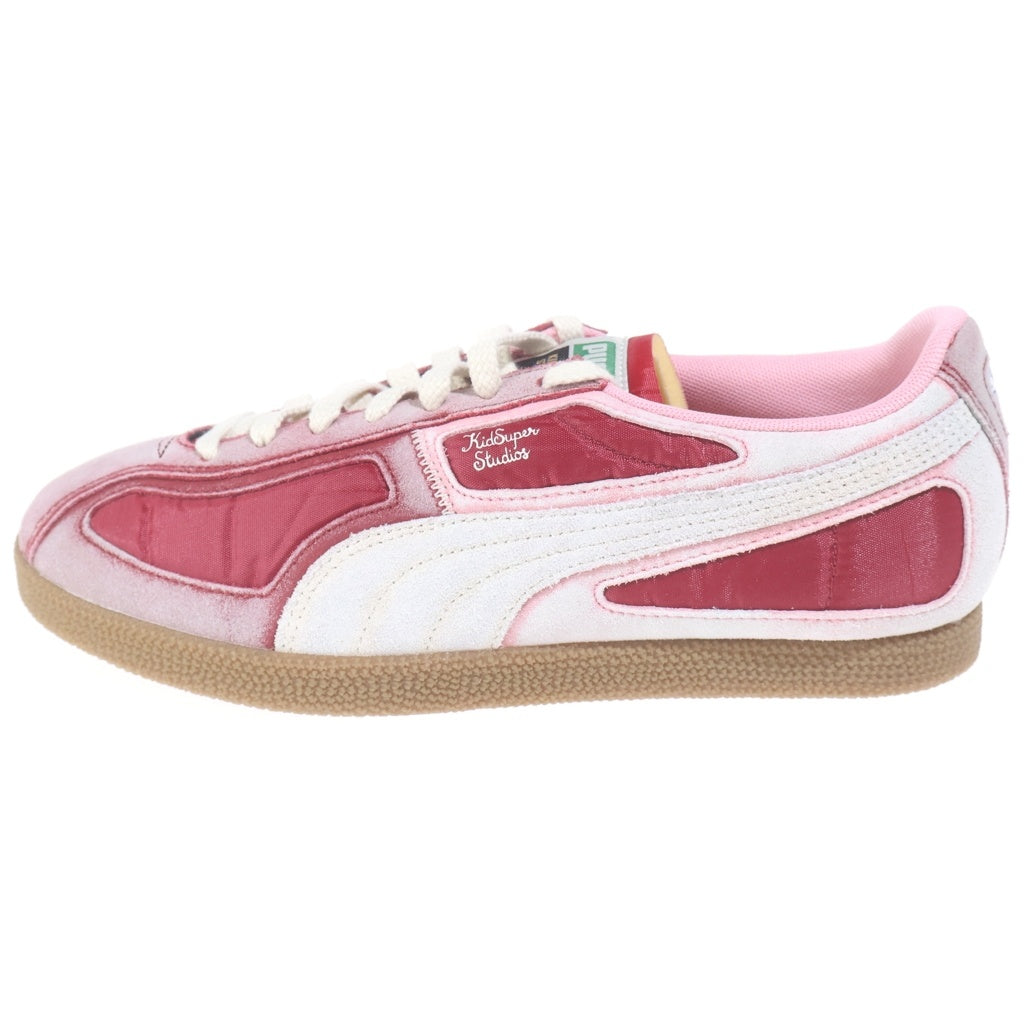 PUMA(プーマ) ×KIDSUPER BRASIL PANELS キッドスーパー ブラジルバジル ローカットスニーカー ピンク US7.5/25.5cm 403847-01