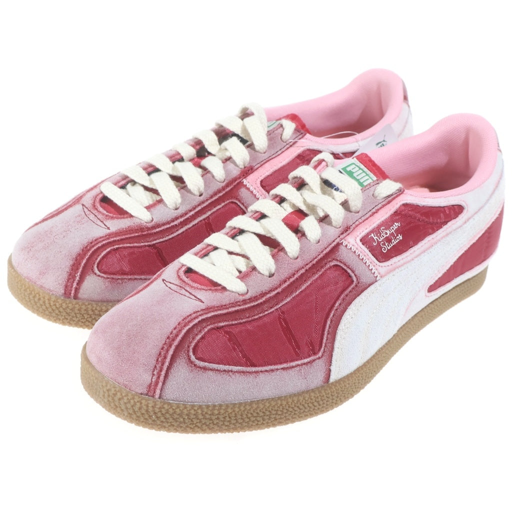 PUMA(プーマ) ×KIDSUPER BRASIL PANELS キッドスーパー ブラジルバジル ローカットスニーカー ピンク US7.5/25.5cm 403847-01