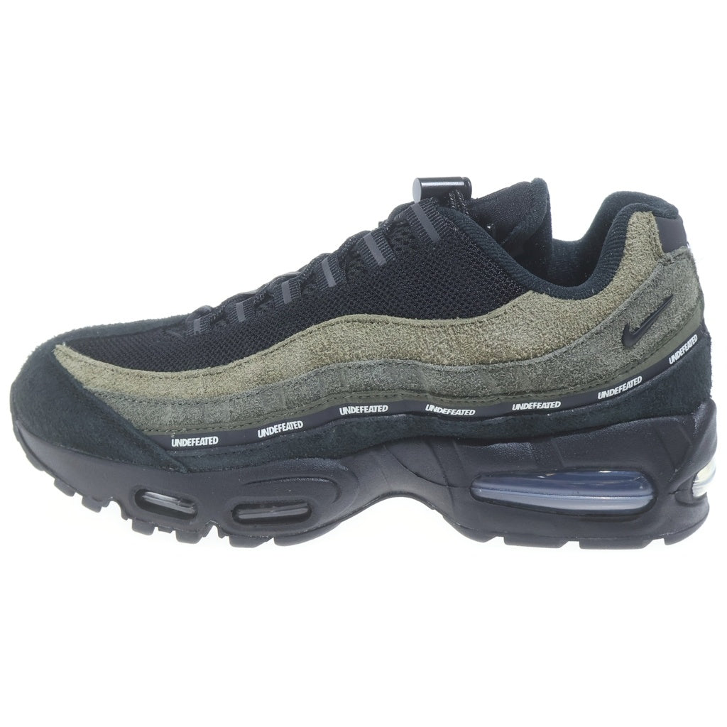 NIKE(ナイキ) ×UNDEFEATED AIR MAX 95 アンディフィーテッド エアマックス95 ローカットスニーカー ブラック/カーキ US7/25cm IB4523-200