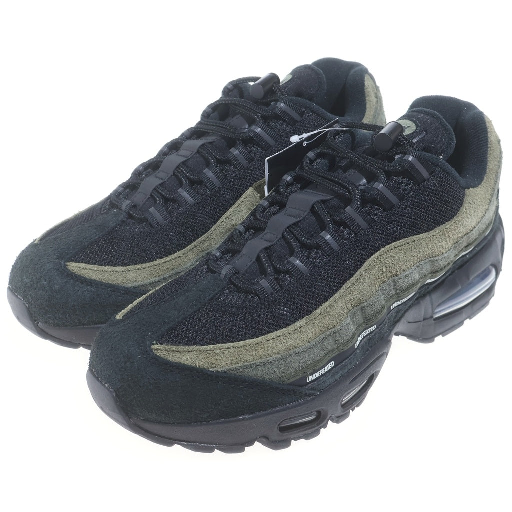 NIKE(ナイキ) ×UNDEFEATED AIR MAX 95 アンディフィーテッド エアマックス95 ローカットスニーカー ブラック/カーキ US7/25cm IB4523-200