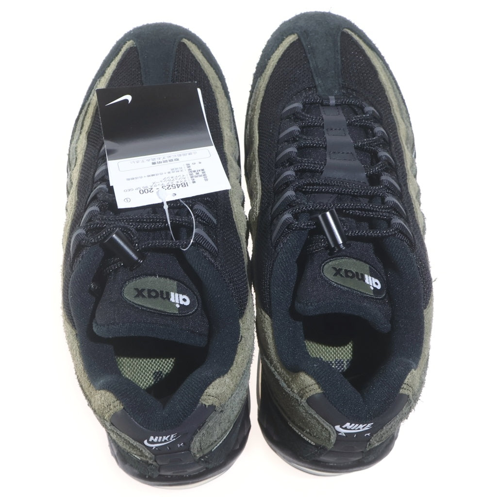 NIKE(ナイキ) ×UNDEFEATED AIR MAX 95 アンディフィーテッド エアマックス95 ローカットスニーカー ブラック/カーキ US7/25cm IB4523-200